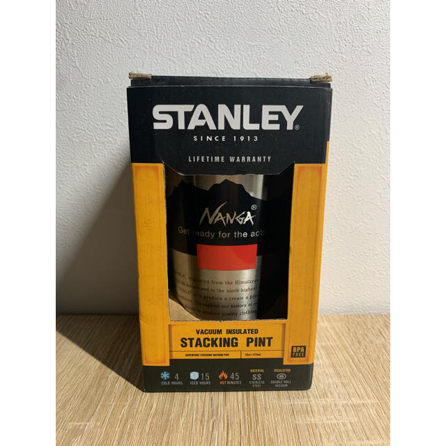 Stanley(スタンレー)のNANGA（ナンガ）×STANLEY（スタンレー）　スタッキング真空パイント スポーツ/アウトドアのアウトドア(食器)の商品写真