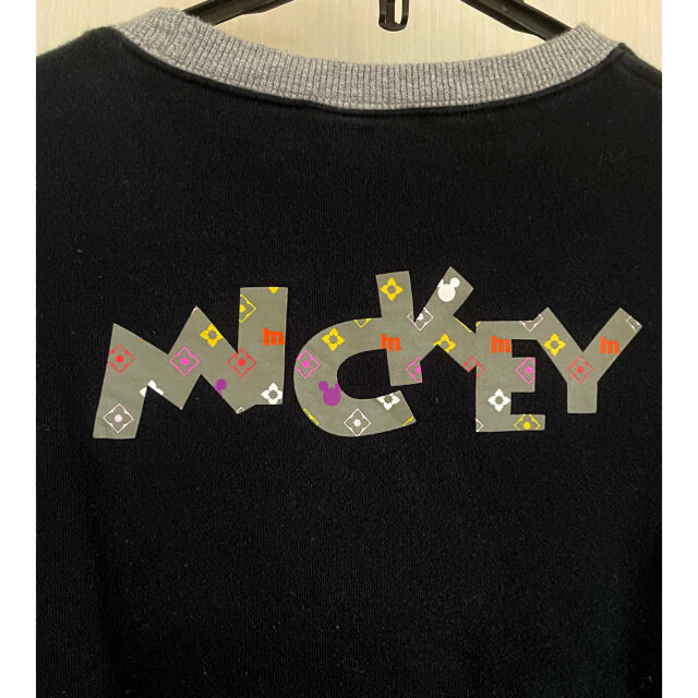 Disney(ディズニー)のDisney ディズニー　スウェット　トレーナー　モノグラム柄ミッキーマウス メンズのトップス(スウェット)の商品写真