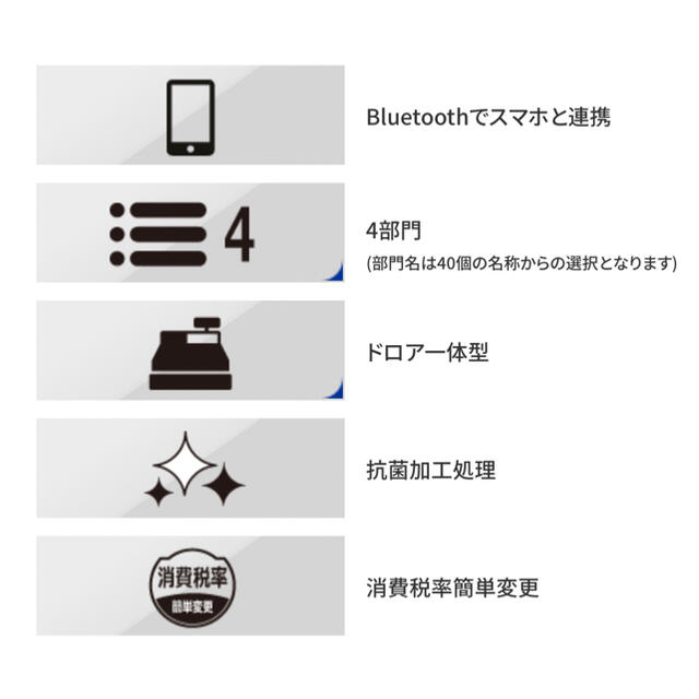 CASIO(カシオ)のD-D様専用 CASIO カシオ レジスター インテリア/住まい/日用品のオフィス用品(店舗用品)の商品写真