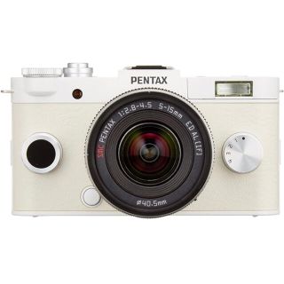 ペンタックス(PENTAX)のPENTAX ミラーレス一眼 Q-S1 ズームレンズキット　ピュアホワイト(ミラーレス一眼)