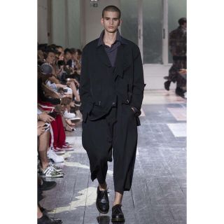 ヨウジヤマモト(Yohji Yamamoto)のYamamoto Yamamoto POUR HOMME 18ss ギャバパンツ(スラックス)