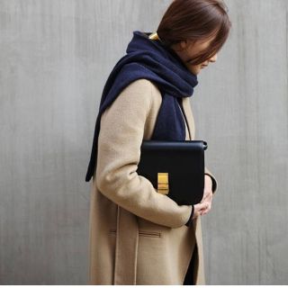 celine - celine 旧ロゴ クラシックボックス 黒の通販 by はくま's