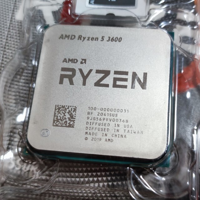 Ryzen 5 3600 PCパーツセット スマホ/家電/カメラのPC/タブレット(PCパーツ)の商品写真