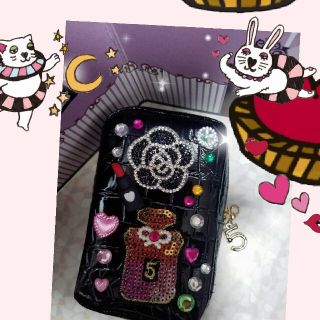 カメリアPerfumeデコタバコケース☆チャームつき(ポーチ)