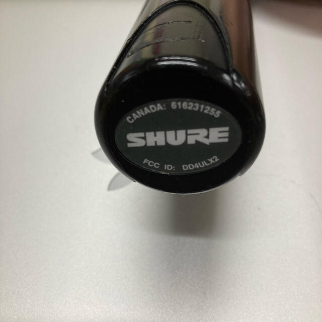 SHURE ワイヤレスマイク シュアー　sm58 ULX2-JB ジャンク 楽器のレコーディング/PA機器(マイク)の商品写真