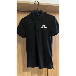 ジェイリンドバーグ(J.LINDEBERG)のJ.LINDEBERG ポロシャツ 新品未使用 黒(ウエア)