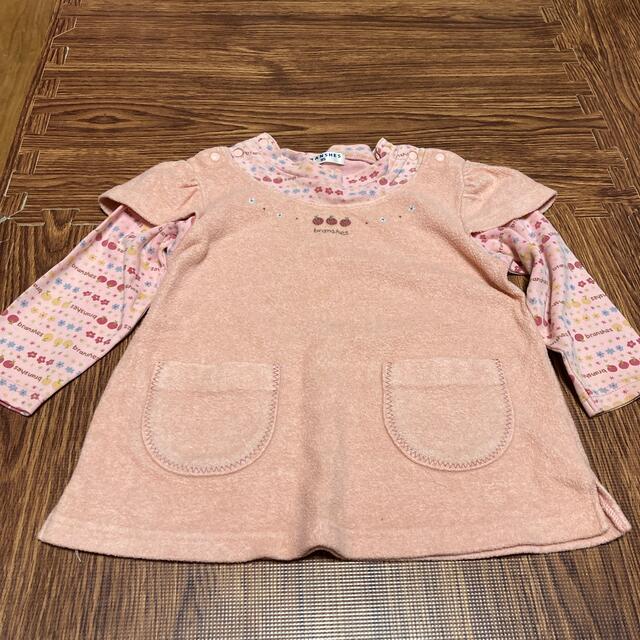 Branshes(ブランシェス)のブランシェストレーナー　95 キッズ/ベビー/マタニティのキッズ服女の子用(90cm~)(Tシャツ/カットソー)の商品写真