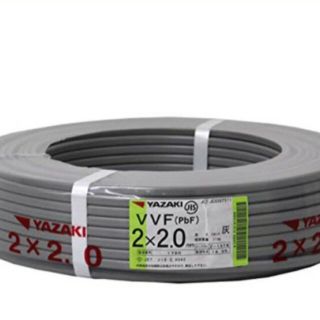 矢崎電線　2c×2.0mm 2巻(その他)