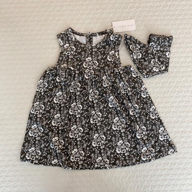 PETIT BATEAU(プチバトー)の未使用ジェイミーケイ　ワンピース キッズ/ベビー/マタニティのベビー服(~85cm)(ワンピース)の商品写真