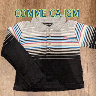 コムサイズム(COMME CA ISM)のCOMME CA ISM　長袖　ポロシャツ　ロンt(シャツ/カットソー)