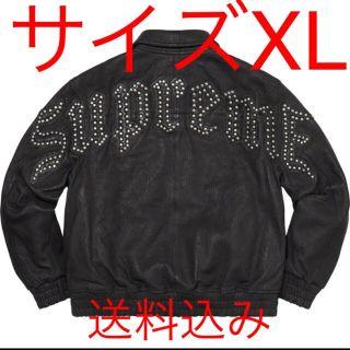 シュプリーム(Supreme)のゴン様専用 Pebbled Leather Varsity Jacket(レザージャケット)