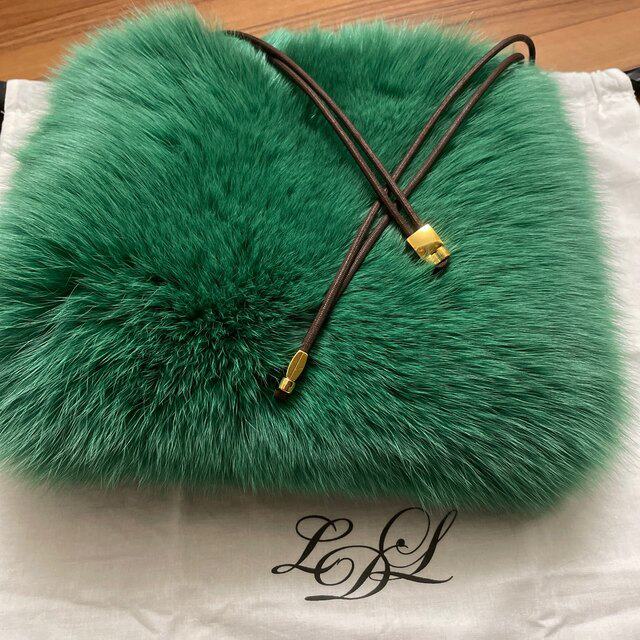 LUDLOW FOXファー　巾着　BAG バッグ