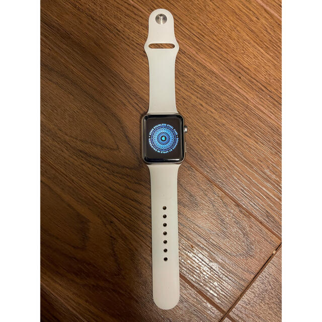 ジャンク Apple Watch series3 42mm ステンレススチール