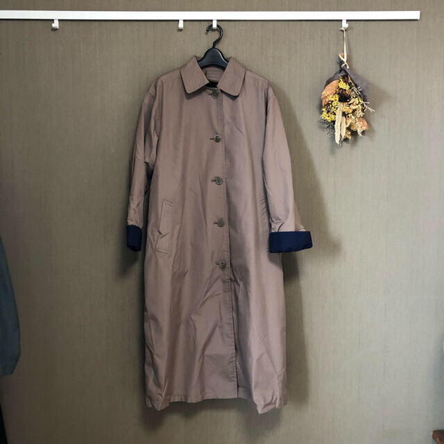 JOHN LAWRENCE SULLIVAN(ジョンローレンスサリバン)のLONDON FOG Sleeve switching coat メンズのジャケット/アウター(ステンカラーコート)の商品写真