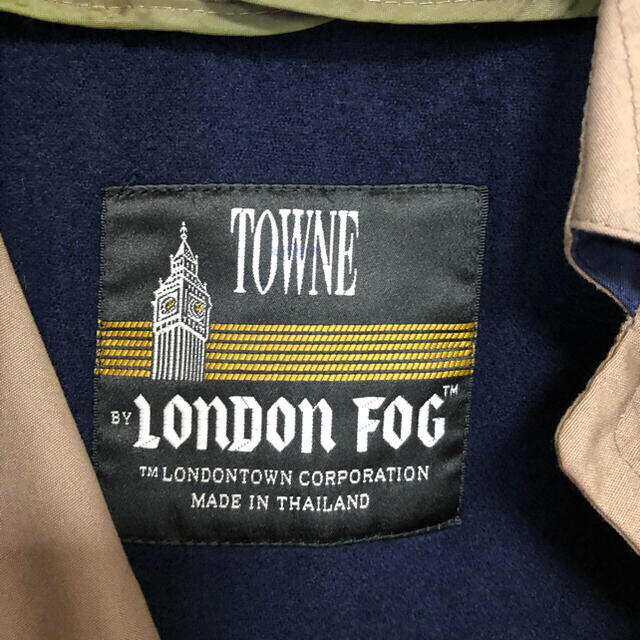 JOHN LAWRENCE SULLIVAN(ジョンローレンスサリバン)のLONDON FOG Sleeve switching coat メンズのジャケット/アウター(ステンカラーコート)の商品写真