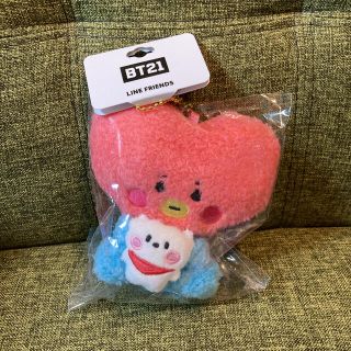 ボウダンショウネンダン(防弾少年団(BTS))の新品未使用 BT21 ベビー マスコット　TATA タタ テテ(キャラクターグッズ)