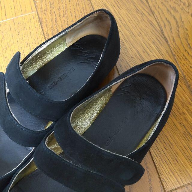 Yohji Yamamoto(ヨウジヤマモト)のYohji Yamamoto ヨウジヤマモト フラットシューズ バレエシューズ レディースの靴/シューズ(バレエシューズ)の商品写真