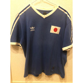 アディダス(adidas)のJAPAN サッカー日本代表 adidas アディダス 1974年 復刻Tシャツ(Tシャツ/カットソー(半袖/袖なし))