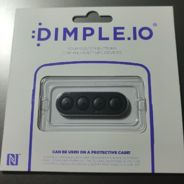 DIMPLE.IO NFC スマートショートカット Android タグボタン スマホ/家電/カメラのPC/タブレット(PC周辺機器)の商品写真