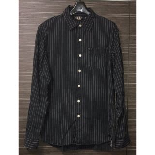 RRL ダブルアールエル　ストライプワークシャツ　M