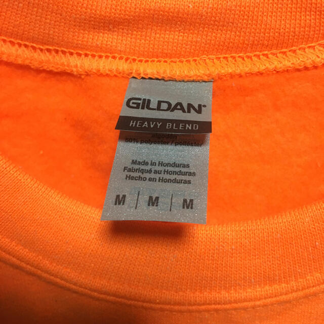 GILDAN(ギルタン)のGILDANギルダンのトレーナー★ネオンオレンジ★Mサイズ メンズのトップス(スウェット)の商品写真