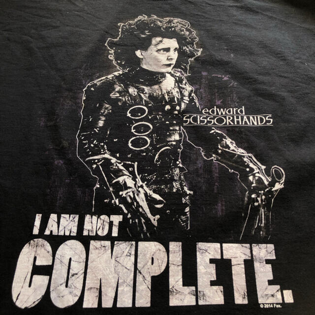 パルプフィクションシザーハンズedward scissorhands ジョニーデップTシャツXXL