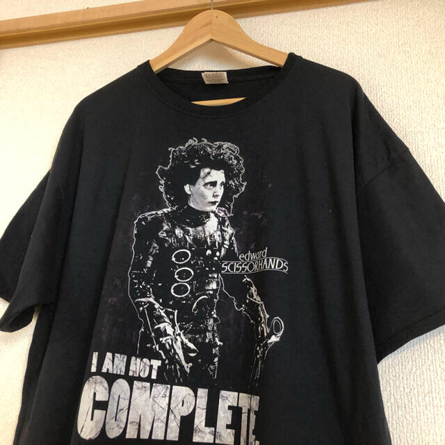 シザーハンズedward scissorhands ジョニーデップTシャツXXL メンズのトップス(Tシャツ/カットソー(半袖/袖なし))の商品写真