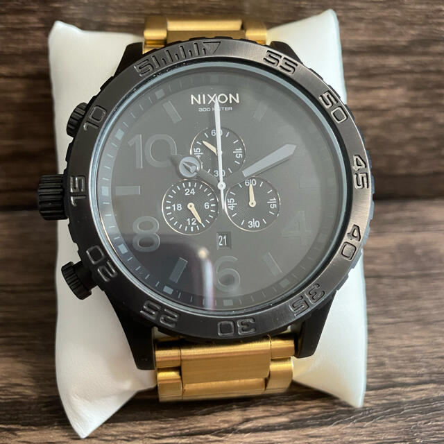 NIXON - 美品 NIXON ニクソン 51-30 クロノグラフ ゴールドベルト