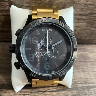 NIXON - 美品 NIXON ニクソン 51-30 クロノグラフ ゴールドベルト