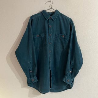 レア　Patagonia　雪なし　コーデュロイ　90s デニムシャツ　コットン