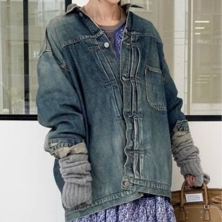 アパルトモンドゥーズィエムクラス(L'Appartement DEUXIEME CLASSE)の【みー様専用】シュタンバウム　OVERSIZE DENIM JACKET  (Gジャン/デニムジャケット)