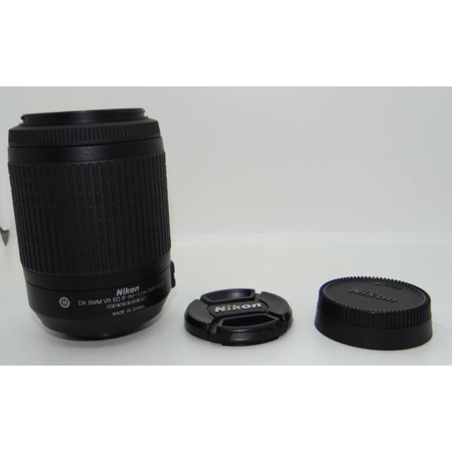 Nikon(ニコン)の❤️ニコン望遠レンズ❤️AF-S DX 55-200mm 手振れ補正つき！ スマホ/家電/カメラのカメラ(レンズ(ズーム))の商品写真