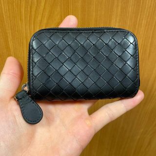 ボッテガヴェネタ(Bottega Veneta)のボッテガヴェネタ イントレチャート コインケース ブラック(コインケース/小銭入れ)