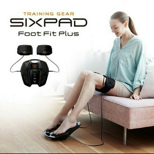 SIXPAD(シックスパッド)の【新品・未開封】シックスパッド フットフィットプラス SIXPAD Foot スポーツ/アウトドアのトレーニング/エクササイズ(トレーニング用品)の商品写真