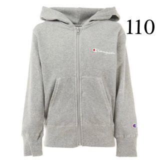 チャンピオン(Champion)の期間限定値下げ新品15322チャンピオン110cmグレー薄手ジップアップパーカー(ジャケット/上着)