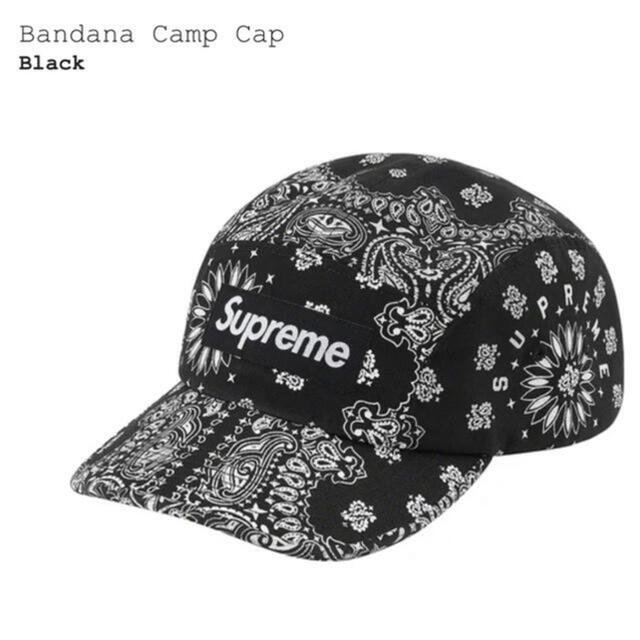 21ss supreme Bandana Camp Cap