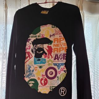 アベイシングエイプ(A BATHING APE)のA BATHING APE　ロンＴ(Tシャツ(長袖/七分))