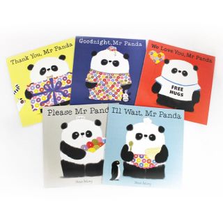 【SALE】Mr.Panda マナー　良い生活習慣形成におすすめ英語絵本5冊