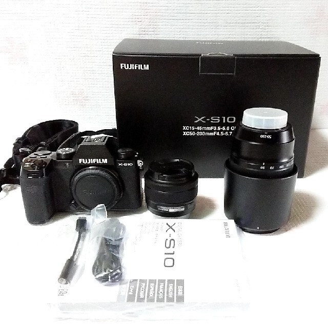 大人気新品 富士フイルム ダブルズームレンズキット x-s10 FUJIFILM