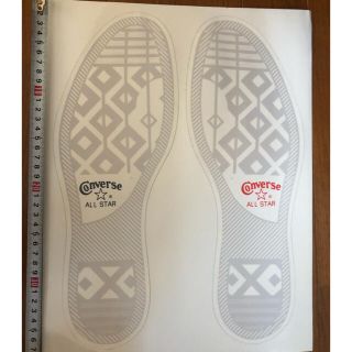 コンバース(CONVERSE)のコンバース大型ステッカー　非売品　正規販促物(スニーカー)