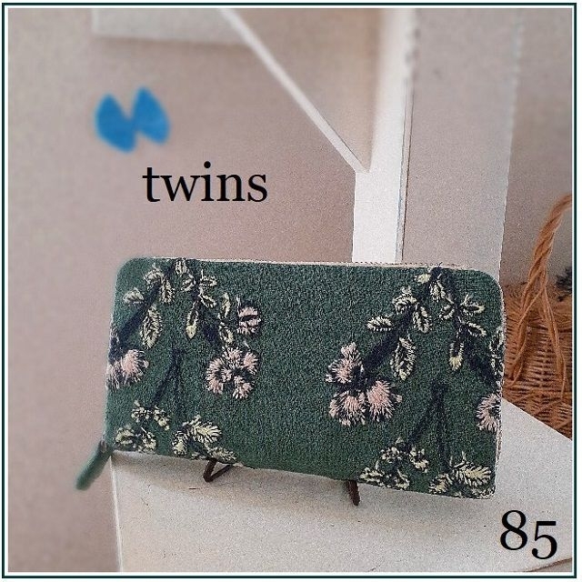 人気製品 【専用❽❺】⚮̈ twins◇本革ロングウォレット◇画像ご確認用 ...