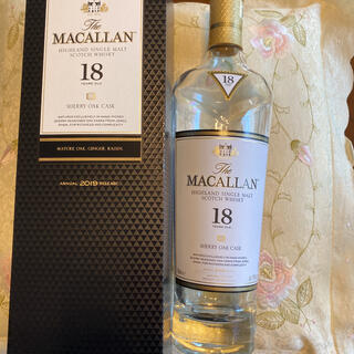 マッカラン18年　空瓶(ウイスキー)