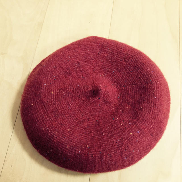 Crisp(クリスプ)のいちご♡さん専用 ニットベレー帽💕 レディースの帽子(ハンチング/ベレー帽)の商品写真