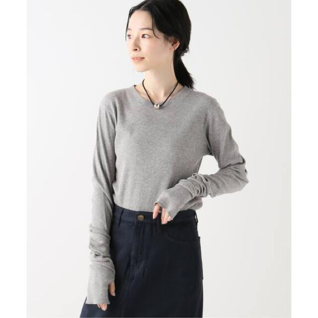 Plage(プラージュ)のプラージュ crew neck Jersey プルオーバー 美品 レディースのトップス(カットソー(長袖/七分))の商品写真