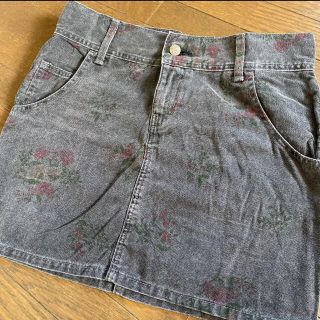 リーバイス(Levi's)のLevi's　デニムスカート　リーバイス　花(ミニスカート)