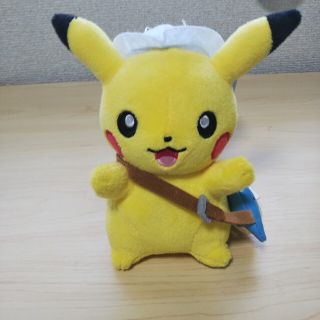 ポケモン(ポケモン)の【新品】ピカチュウぬいぐるみ ホエルコ水筒ver. 映画ココ(キャラクターグッズ)