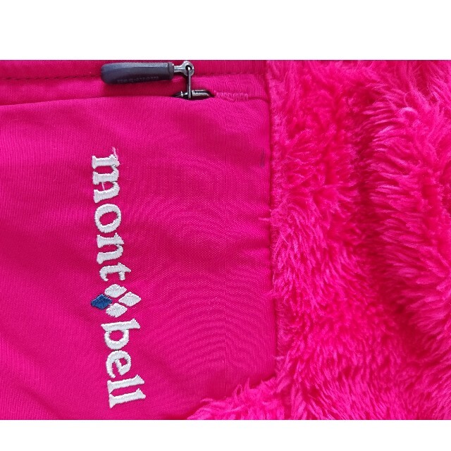 mont bell(モンベル)のmont-bell フリース ピンク キッズ/ベビー/マタニティのキッズ服女の子用(90cm~)(ジャケット/上着)の商品写真