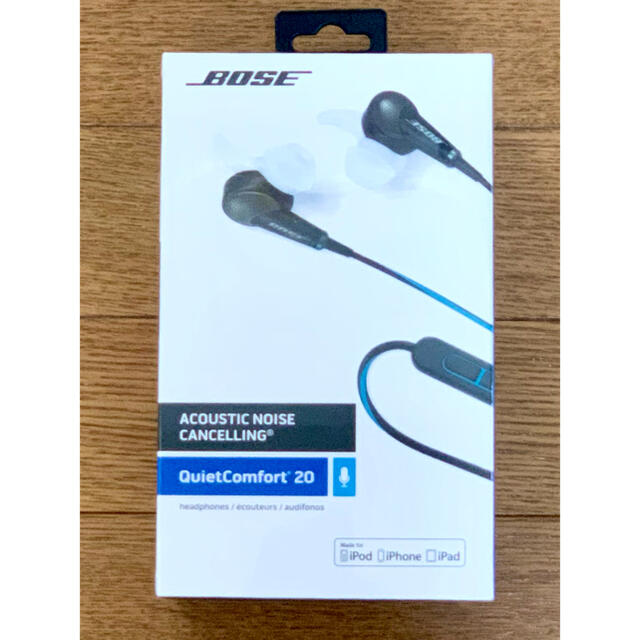 イヤホン【新品未開封】Bose QuietComfort 20 for Apple