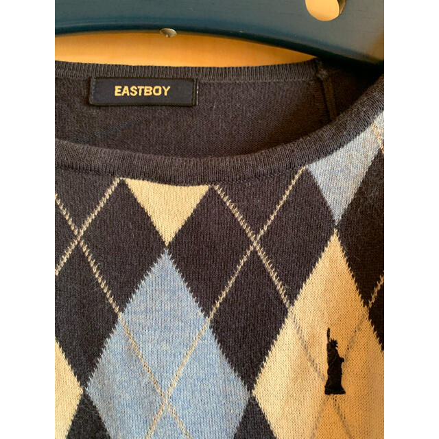 EASTBOY(イーストボーイ)のEast boy 薄手ロングニット レディースのトップス(ニット/セーター)の商品写真