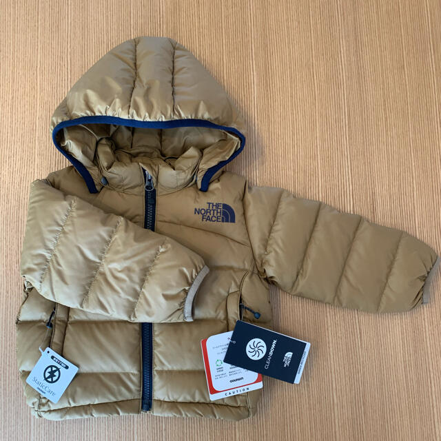 THE NORTH FACE(ザノースフェイス)の【新品】ノースフェイス　ダウンジャケット　アコンカグア　80センチ【未使用】 キッズ/ベビー/マタニティのベビー服(~85cm)(ジャケット/コート)の商品写真